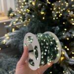Christmas Light String LED Cross Border Hot Selling Remote Control Copper Wire Light Color Light Green Line LED Copper Wire Light String Starry Sky Christmas