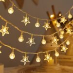 LED Star Lights, Atmosphere Lights, Camping Lights, Round Ball Lights, Birthday Decorations, Bedrooms, Internet Famous Decorations, Small Colored Lights, Wholesale