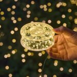 Christmas Light String LED Cross Border Hot Selling Remote Control Copper Wire Light Color Light Green Line LED Copper Wire Light String Starry Sky Christmas - Image 2