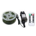 Christmas Light String LED Cross Border Hot Selling Remote Control Copper Wire Light Color Light Green Line LED Copper Wire Light String Starry Sky Christmas - Image 5