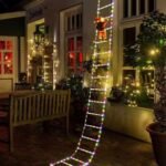 Climbing Stairs, Santa Claus Lights, LED Colored Lights, Indoor Pendants, Outdoor Decorative Lights, Festive Atmosphere Lights