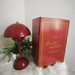 Vintage Flower Bud Desk Lamp, Study Atmosphere, Wireless Charging, Bedroom Bedside Small Desk Lamp - Image 4