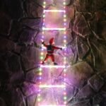 Christmas Ladder Lights, Santa Claus Staircase Lights, Christmas Decoration Hanging Lights, Climbing Ladder LED Lights, Holiday Decoration Lights - Image 6